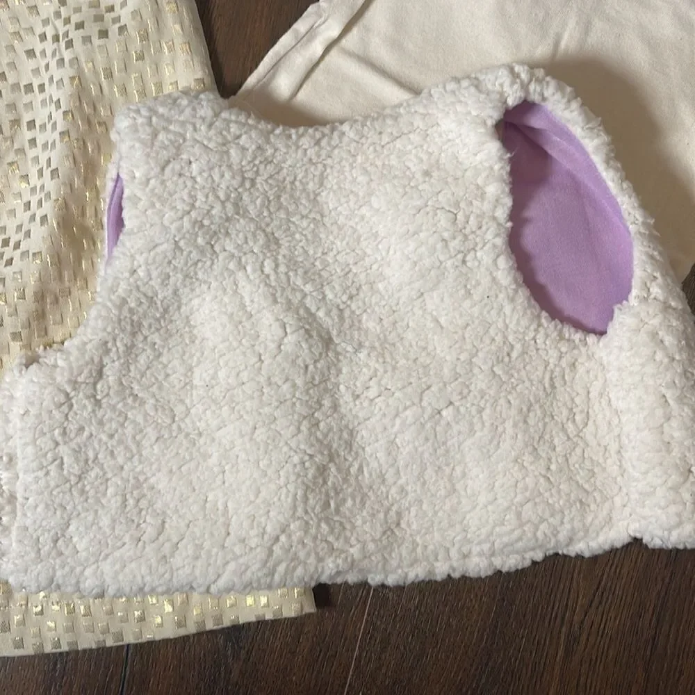 EUC 5 Piece Girls Ivory Gold White Zara + Being Me + BabyGAP + JoeFresh 18-24Mo